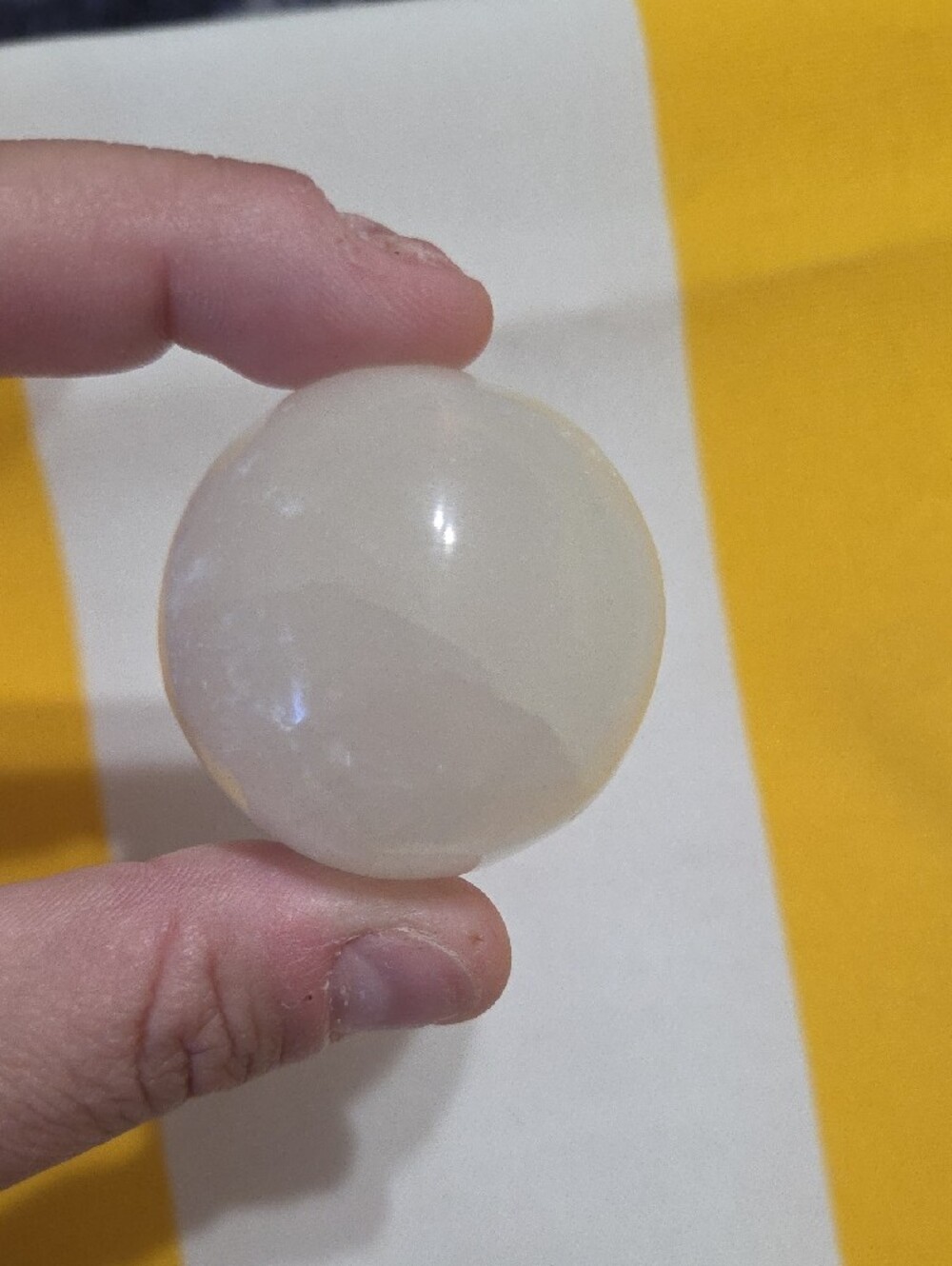 Selenite Sphere - Picture 2 of 5